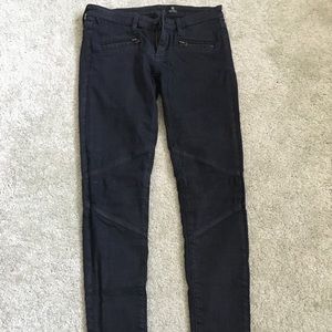 Black Moto skinny jeans